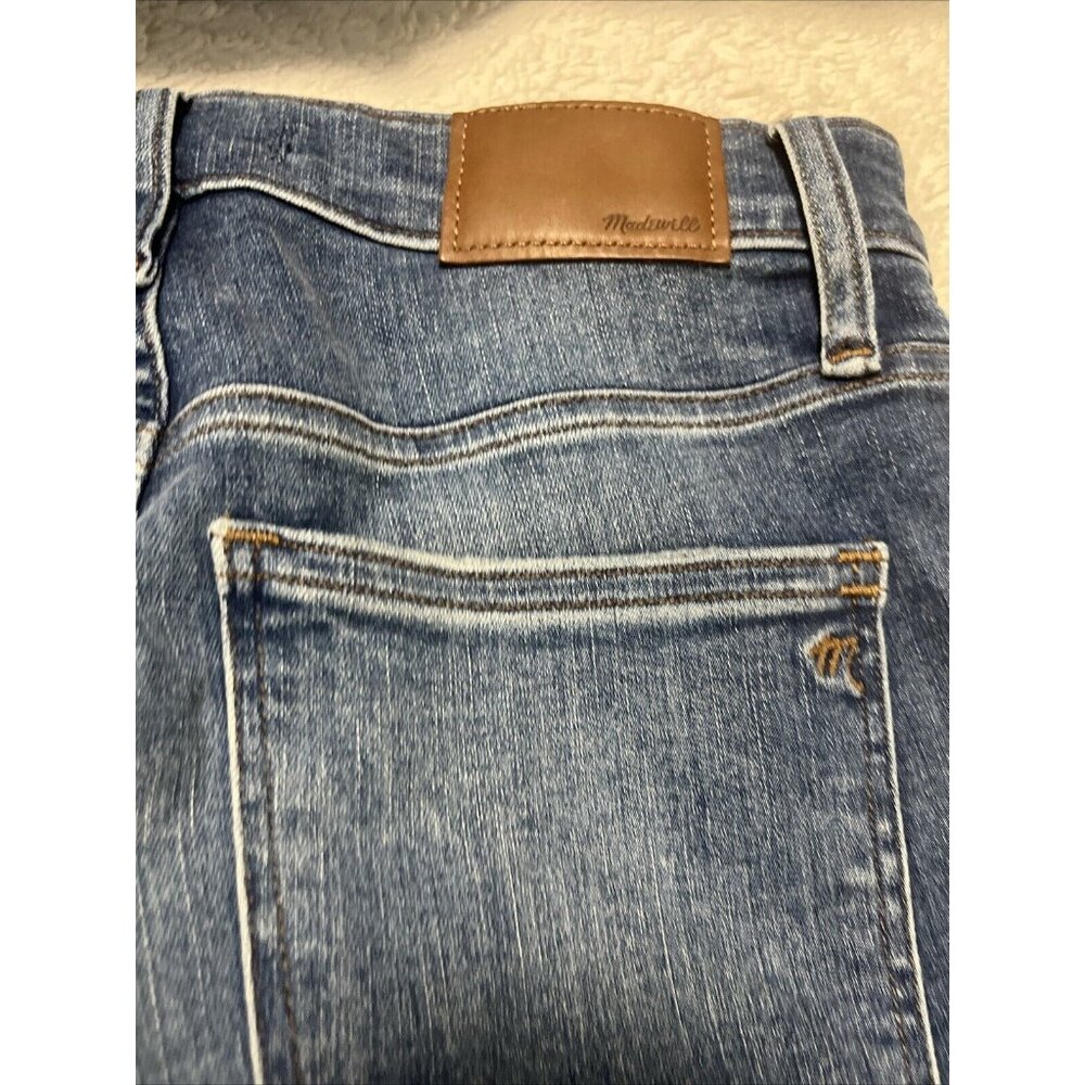 Madewell Blue Denim 9" Mid-Rise Skinny Jeans Womens Casual Medium Wash Size 26 - Picture 15 of 16